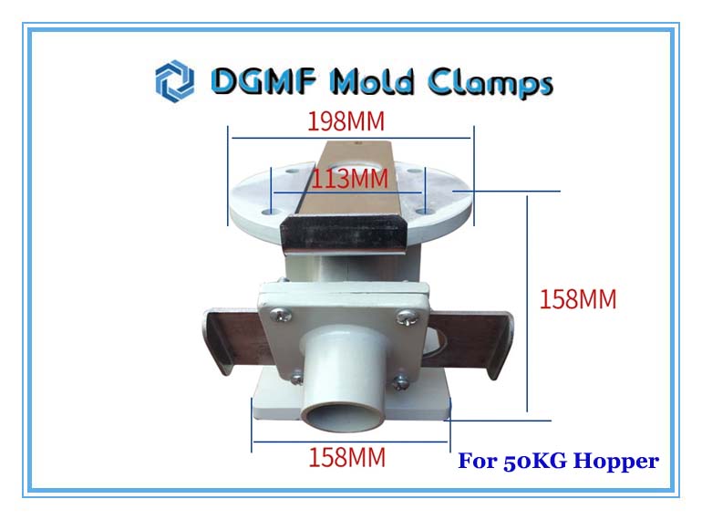 DGMF Mold Clamps Co., Ltd - Standard Aluminum Base Mount for 50KG Hopper Dryer Injection Molding Machine