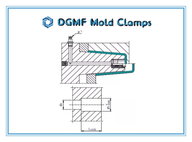 DGMF Mold Clamps Co., Ltd - Standard DGMF Air Valves E1673 Installation