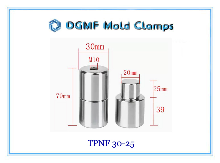 DGMF Mold Clamps Co., Ltd - Standard-type Positioning Straight Pin Set Round Taper Interlock TPNF 30-25 Size