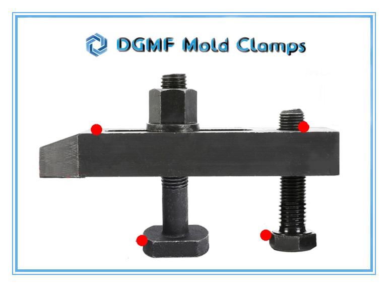 DGMF Mold Clamps Co., Ltd - T-bolt Forged Tapped-end Single-toe Clamp Set