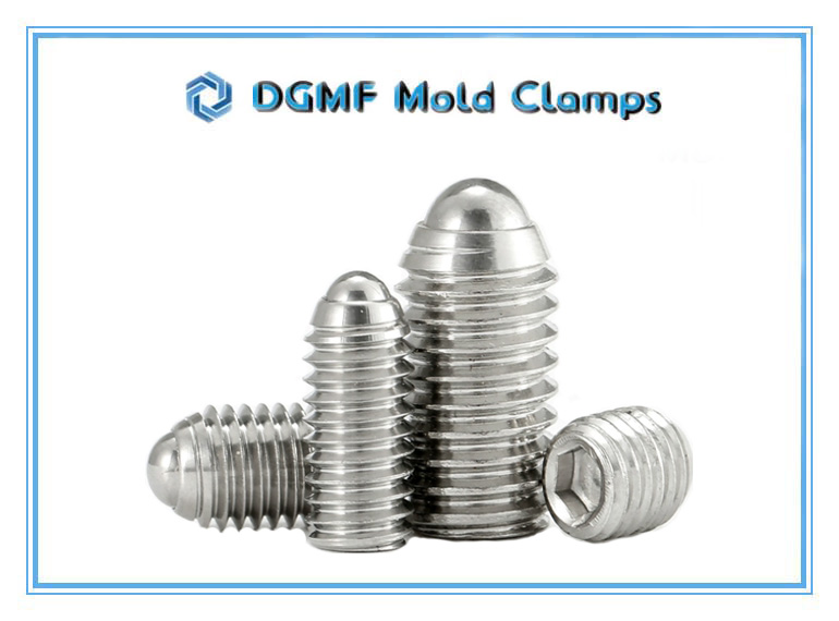 DGMF Mold Clamps Co., Ltd - Threaded Spring Plungers Stainless Steel With Ball And Hex Socket