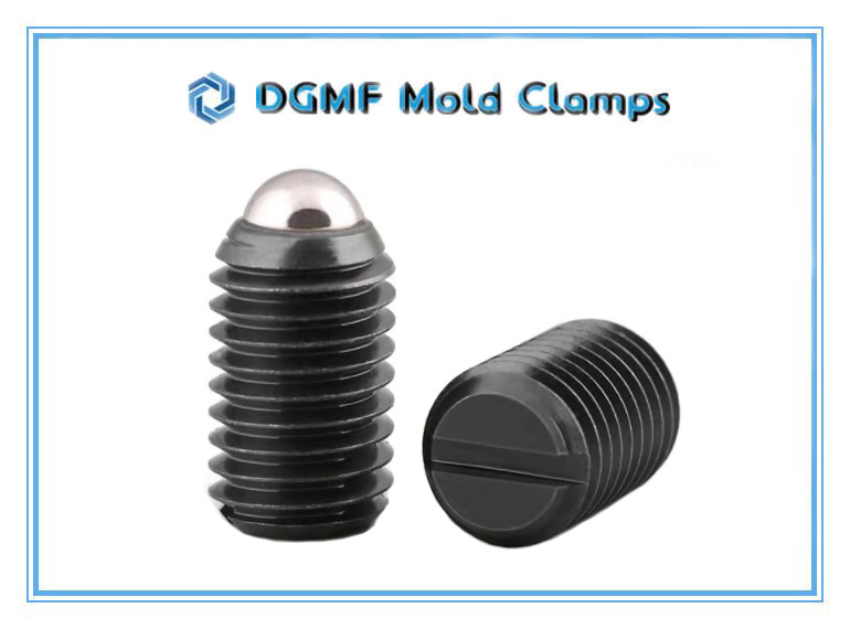 DGMF Mold Clamps Co., Ltd - Threaded With Screw Driver Slotted Head Z37 Spring Plungers