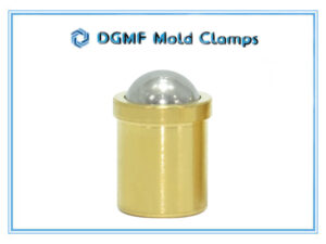 DGMF Mold Clamps Co., ltd - Brass Short Press-Fit Ball Plunger Smooth With Collar and Ball Supplier